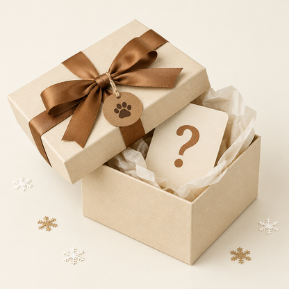 PuffPaw Winter Pup Mystery Box gift box